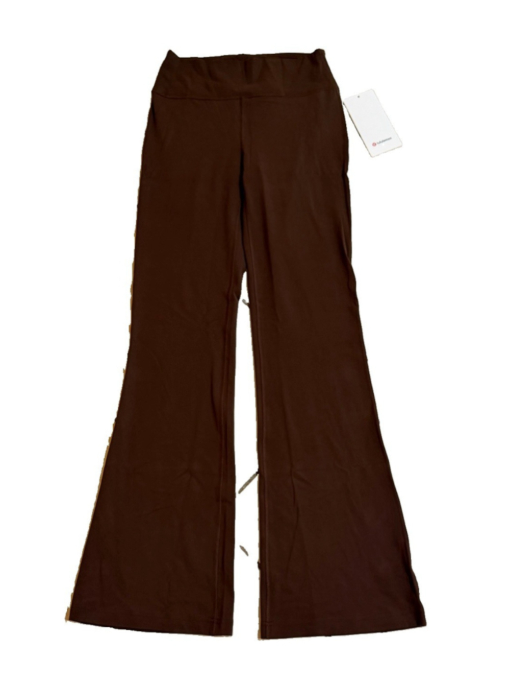 LULULEMON GROOVE HR NULU FLARED PANT 32.5”BROWN COLOR SIZE 8